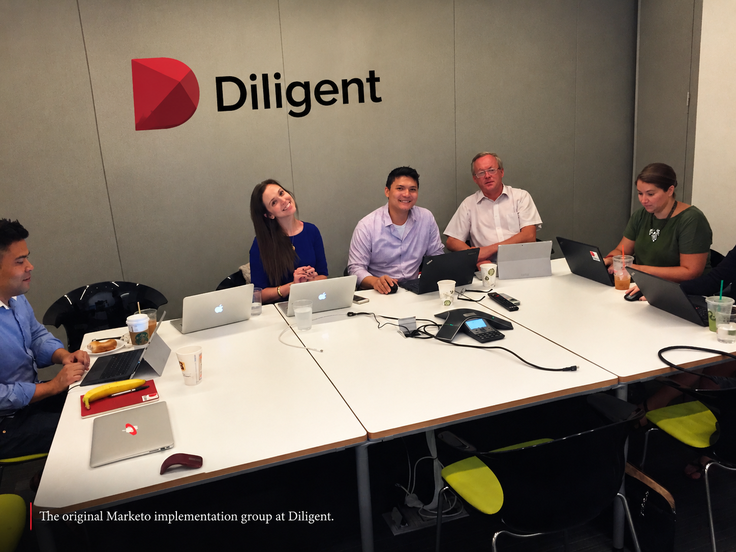 The original Marketo implementation group at Diligent.